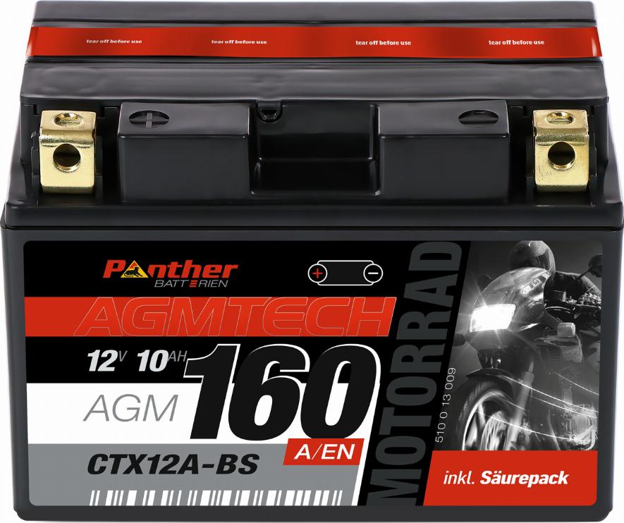 PANTHER MB.5101377 - Стартерна акумуляторна батарея, АКБ autocars.com.ua