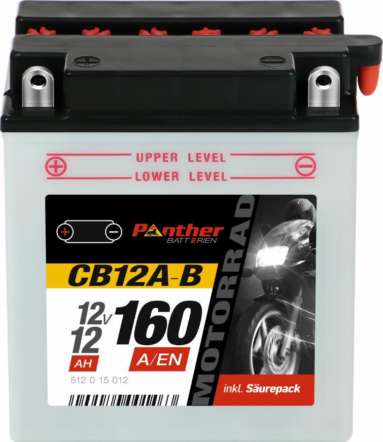 PANTHER MB.5121577 - Стартерна акумуляторна батарея, АКБ autocars.com.ua