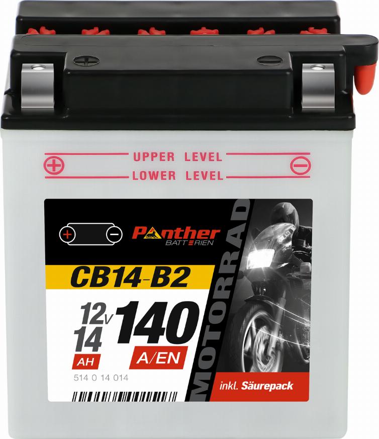 PANTHER MB.5141477 - Стартерна акумуляторна батарея, АКБ autocars.com.ua
