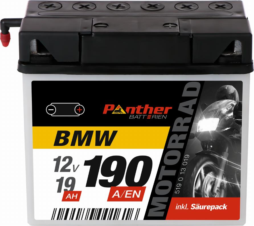 PANTHER MB.5191377 - Стартерна акумуляторна батарея, АКБ autocars.com.ua