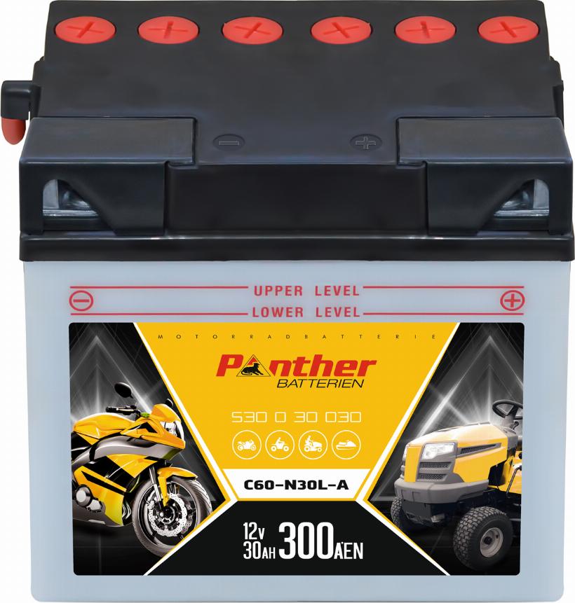 PANTHER MB.5303011 - Стартерна акумуляторна батарея, АКБ autocars.com.ua