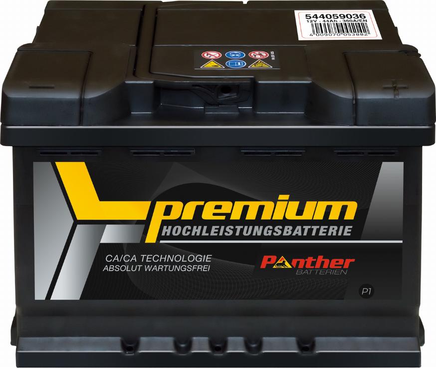 PANTHER SB.5445933 - Стартерна акумуляторна батарея, АКБ autocars.com.ua