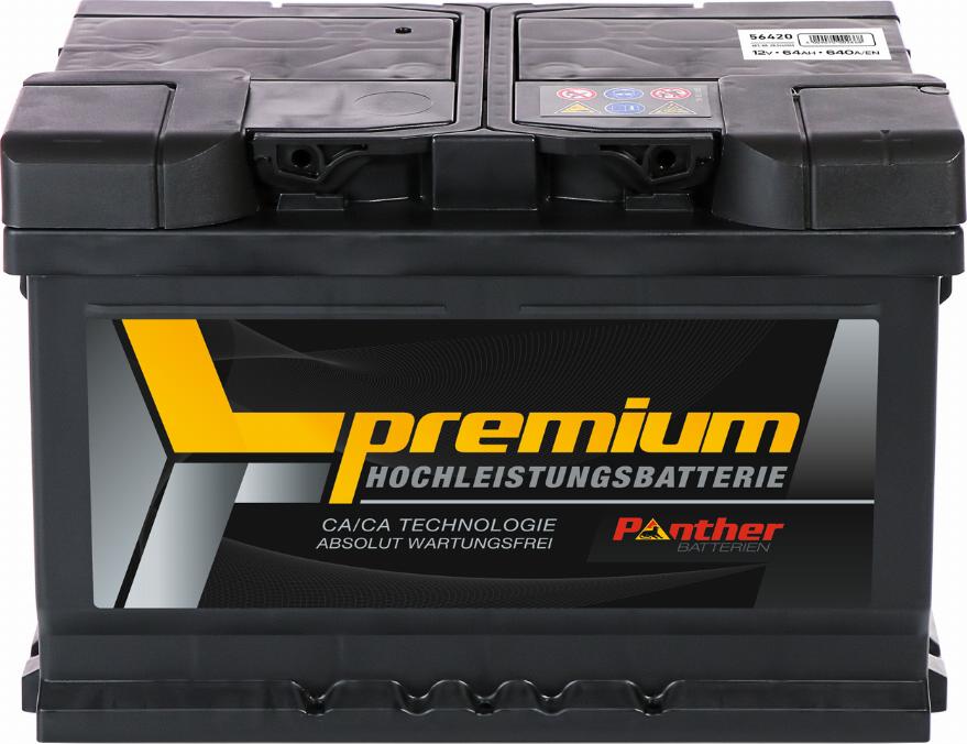 PANTHER SB.5642033n - Стартерна акумуляторна батарея, АКБ autocars.com.ua