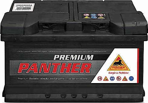PANTHER SB.5653033 - Стартерна акумуляторна батарея, АКБ autocars.com.ua