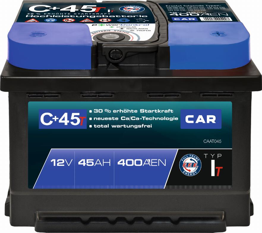 PANTHER SB.C45T - Стартерна акумуляторна батарея, АКБ autocars.com.ua