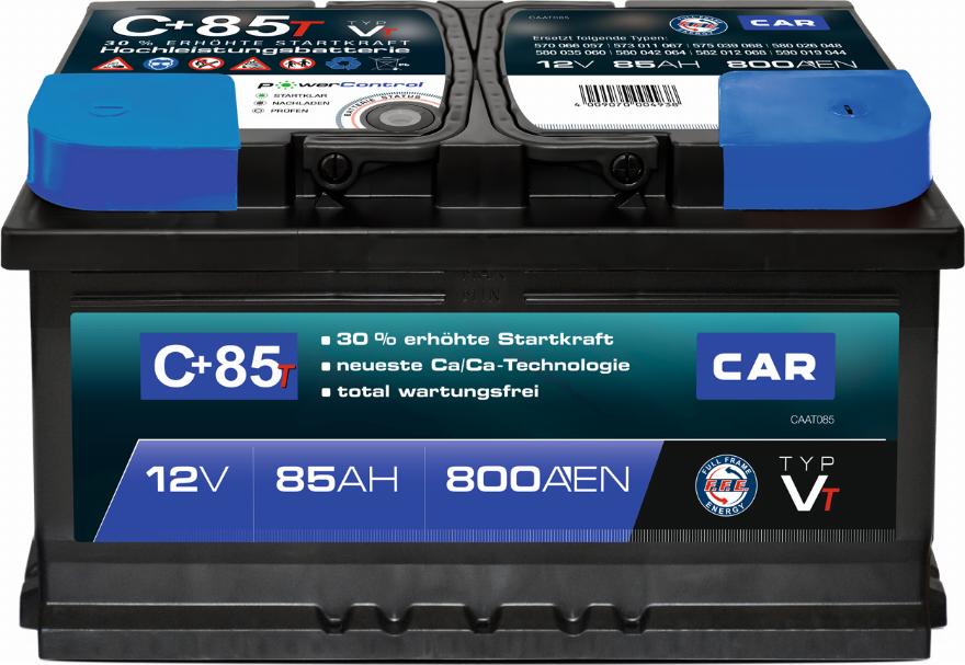 PANTHER SB.C85T - Стартерна акумуляторна батарея, АКБ autocars.com.ua