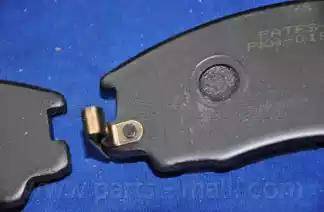 Parts-Mall PKA-015-S - Гальмівні колодки, дискові гальма autocars.com.ua