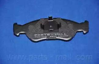 Parts-Mall PKC-010 - Гальмівні колодки, дискові гальма autocars.com.ua