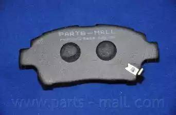 Parts-Mall PKF-003 - Колодки тормозные дисковые TOYOTA YARIS PMC 04465-12590 autodnr.net