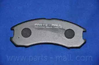 Parts-Mall PKH-002 - Гальмівні колодки, дискові гальма autocars.com.ua