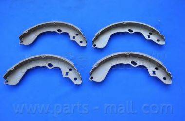 Parts-Mall PLB-005 - Комплект гальм, барабанний механізм autocars.com.ua