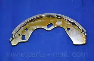 Parts-Mall PLB-011 - Комплект тормозных колодок, барабанные avtokuzovplus.com.ua