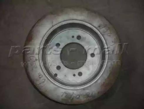 Parts-Mall PRA-025 - Гальмівний диск autocars.com.ua