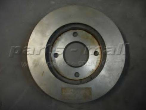 Parts-Mall PRW-006 - Гальмівний диск autocars.com.ua