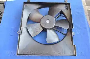 Parts-Mall PXNAC-002 - Вентилятор радиатора CHEVROLET AVEOT200 PMC 96536666 autodnr.net