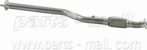 Parts-Mall PYA-026 - Предглушітель вихлопних газів autocars.com.ua