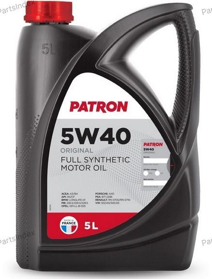 Patron 5W405LORIGINAL - Масло ступенчатой коробки передач avtokuzovplus.com.ua