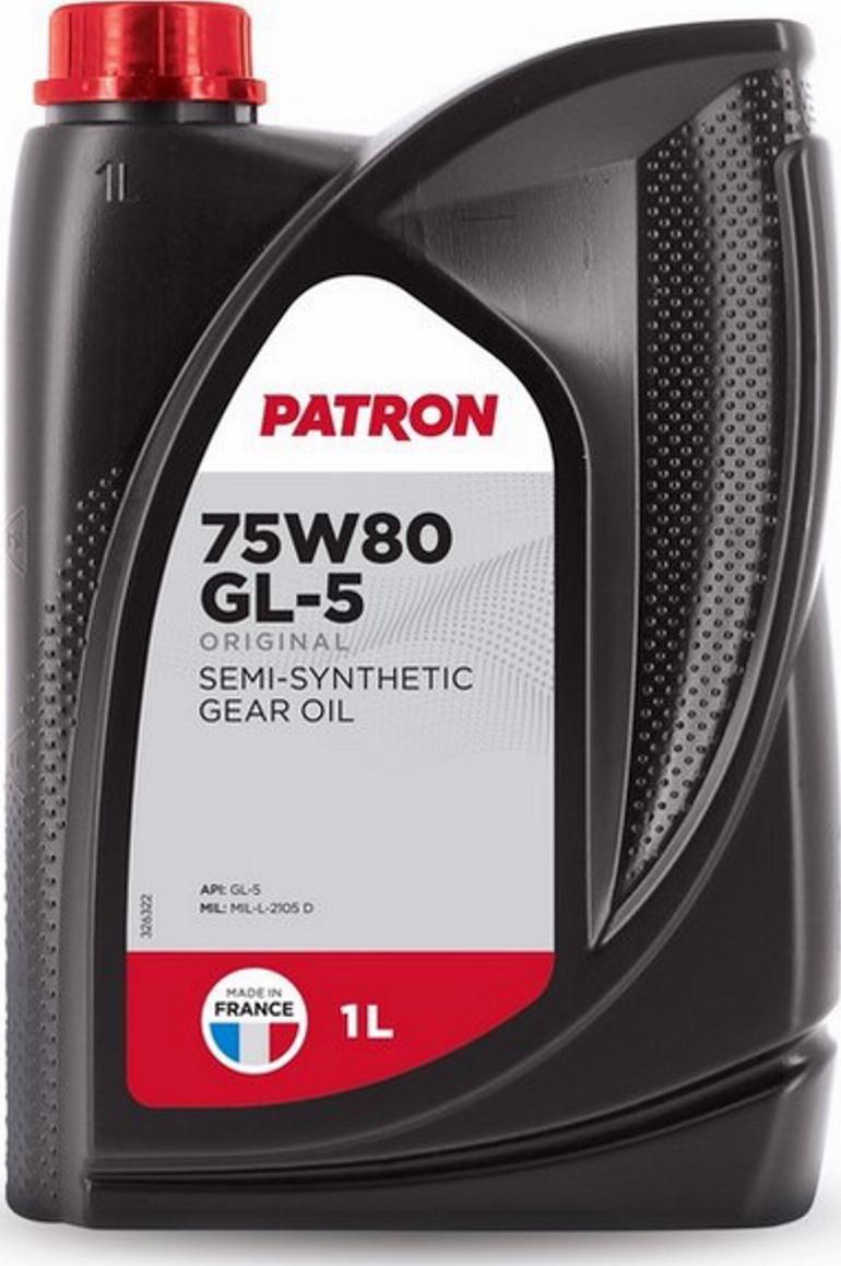 Patron 75W80GL51LORIGINAL - Масло ступенчатой коробки передач avtokuzovplus.com.ua