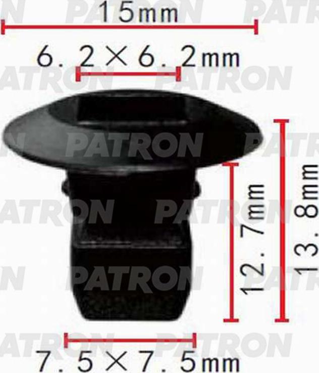 Patron P370228A - Зажим, молдинг / защитная накладка autodnr.net