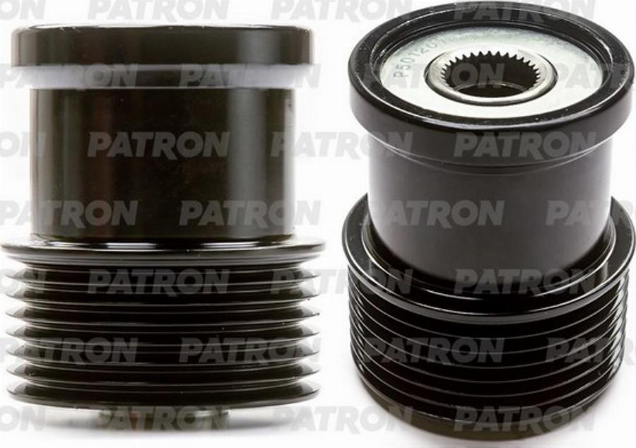 Patron P5012010 - Шкив генератора, муфта avtokuzovplus.com.ua