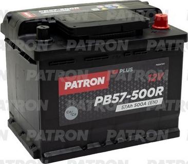 Patron PB57-500R - Стартерная аккумуляторная батарея, АКБ autodnr.net