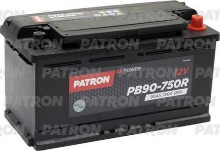 Patron PB90-750R - Стартерна акумуляторна батарея, АКБ autocars.com.ua