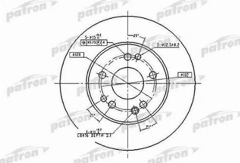 Pagid 52107PRO - Тормозной диск avtokuzovplus.com.ua