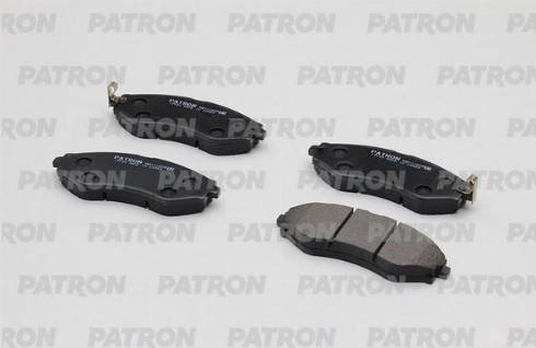 Patron PBP1116KOR - Тормозные колодки, дисковые, комплект avtokuzovplus.com.ua