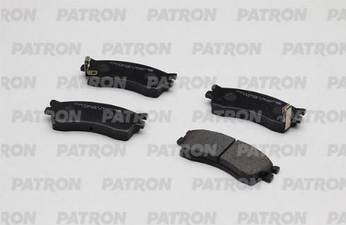 Patron PBP1602KOR - Тормозные колодки, дисковые, комплект autodnr.net