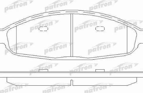 Patron PBP7000 - Гальмівні колодки, дискові гальма autocars.com.ua