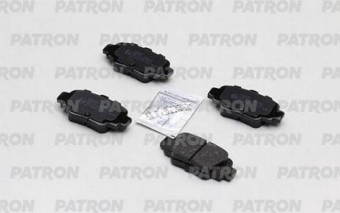 Patron PBP992 - Тормозные колодки, дисковые, комплект avtokuzovplus.com.ua