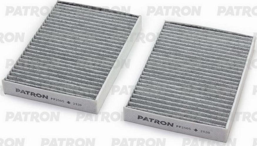 Patron PF2505 - Фильтр воздуха в салоне autodnr.net