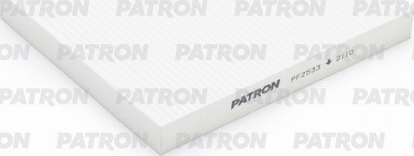 Patron PF2533 - Фильтр воздуха в салоне avtokuzovplus.com.ua