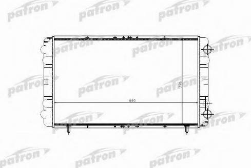 Patron PRS3200 - Радіатор, охолодження двигуна autocars.com.ua