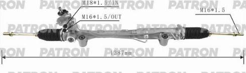 Patron PSG3063 - Рулевой механизм, рейка avtokuzovplus.com.ua