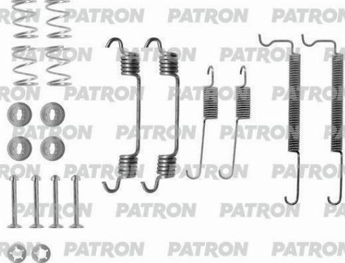 Patron PSRK0044 - Комплектующие, барабанный тормозной механизм autodnr.net