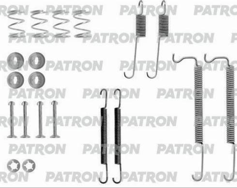 Patron PSRK0068 - Комплектуючі, барабанний гальмівний механізм autocars.com.ua