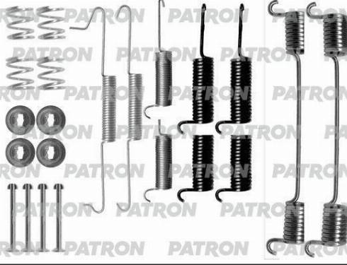 Patron PSRK0085 - Комплектующие, барабанный тормозной механизм avtokuzovplus.com.ua