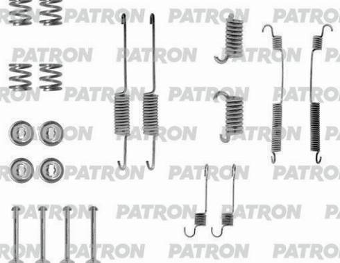 Patron PSRK0112 - Комплектуючі, барабанний гальмівний механізм autocars.com.ua