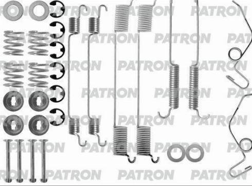 Patron PSRK0114 - Комплектуючі, барабанний гальмівний механізм autocars.com.ua