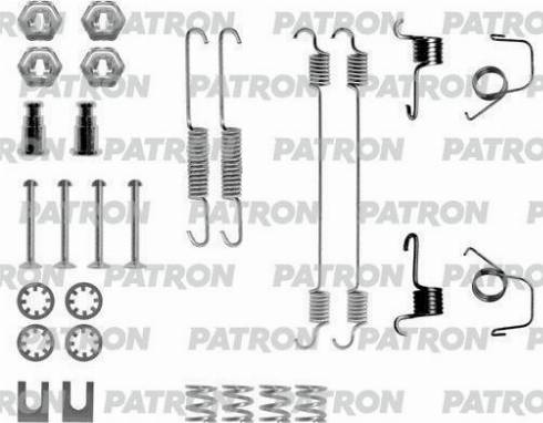 Patron PSRK0120 - Комплектуючі, барабанний гальмівний механізм autocars.com.ua