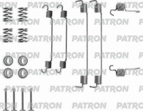 Patron PSRK0143 - Комплектующие, барабанный тормозной механизм avtokuzovplus.com.ua