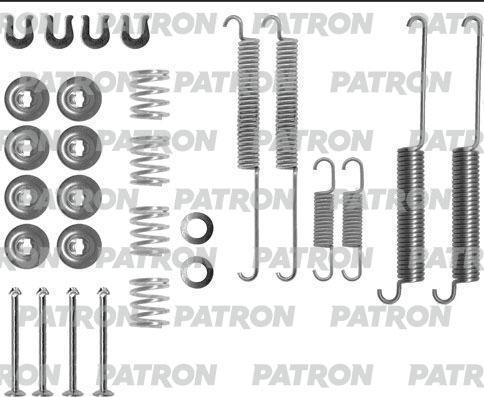 Patron PSRK0190 - Комплектующие, барабанный тормозной механизм avtokuzovplus.com.ua