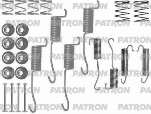 Patron PSRK0191 - Комплектуючі, барабанний гальмівний механізм autocars.com.ua