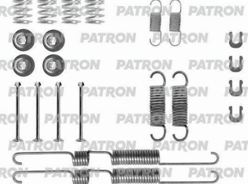 Patron PSRK0198 - Комплектующие, барабанный тормозной механизм avtokuzovplus.com.ua