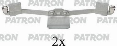 Patron PSRK1051 - Комплектующие для колодок дискового тормоза avtokuzovplus.com.ua