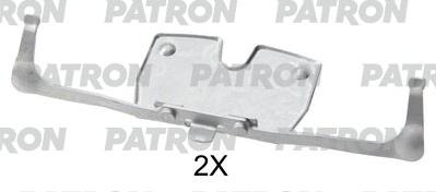 Patron PSRK1146 - Комплектующие для колодок дискового тормоза avtokuzovplus.com.ua