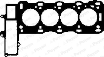 Payen AB5670 - Прокладка, головка циліндра autocars.com.ua
