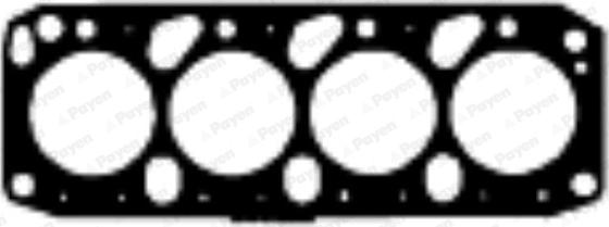 Payen BW021 - Прокладка, головка цилиндра autodnr.net