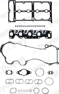 Payen CD5821 - Комплект прокладок, головка циліндра autocars.com.ua